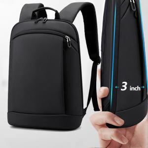 Office Work Backpacks Business Bag Unisex Slim Backpack