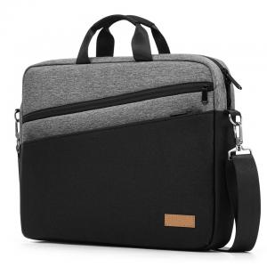 Laptop Carrying Case Water-Repellent Fabric Briefcase Business Bag