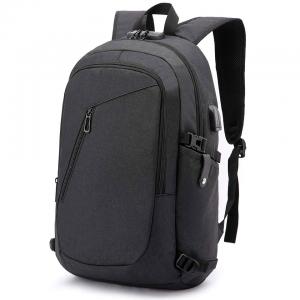 Anti Theft Business Slim Backpack with USB Charging Port Lock